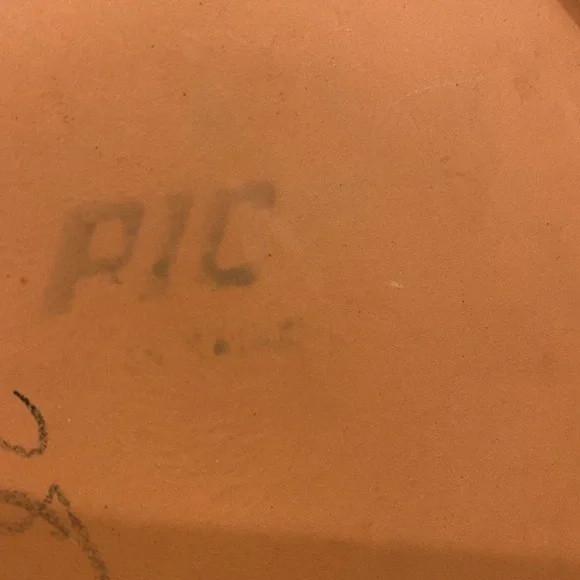 Vintage Rustic Terracotta Cheese Dome with Lid w 1 chip, as pictured - Picture 5 of 5